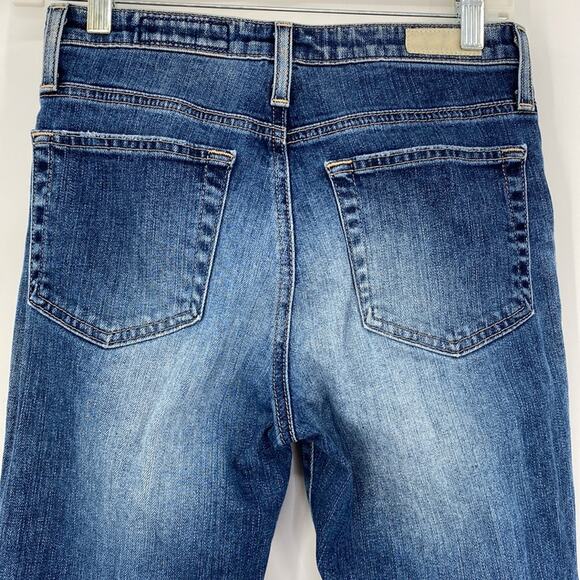 AG Adriana Goldschmied The Isabella High Rise Straight Leg Crop Jeans Size 26 - Picture 4 of 9